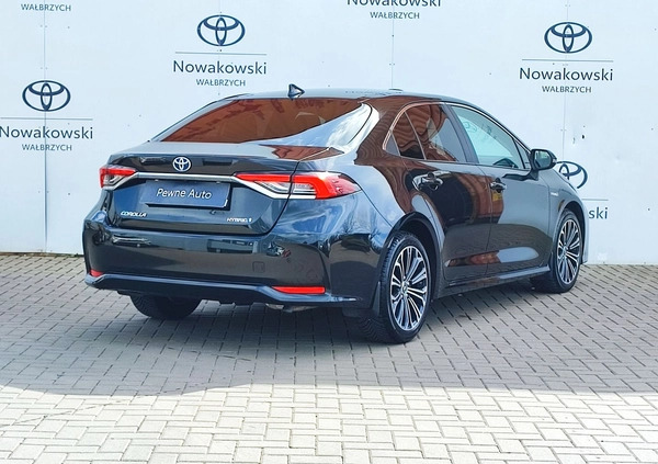 Toyota Corolla cena 98900 przebieg: 25774, rok produkcji 2021 z Wałbrzych małe 326